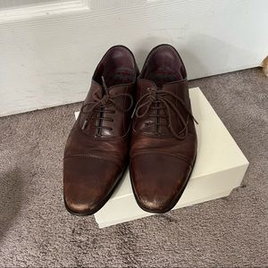 Walk brown dress shoes size 8